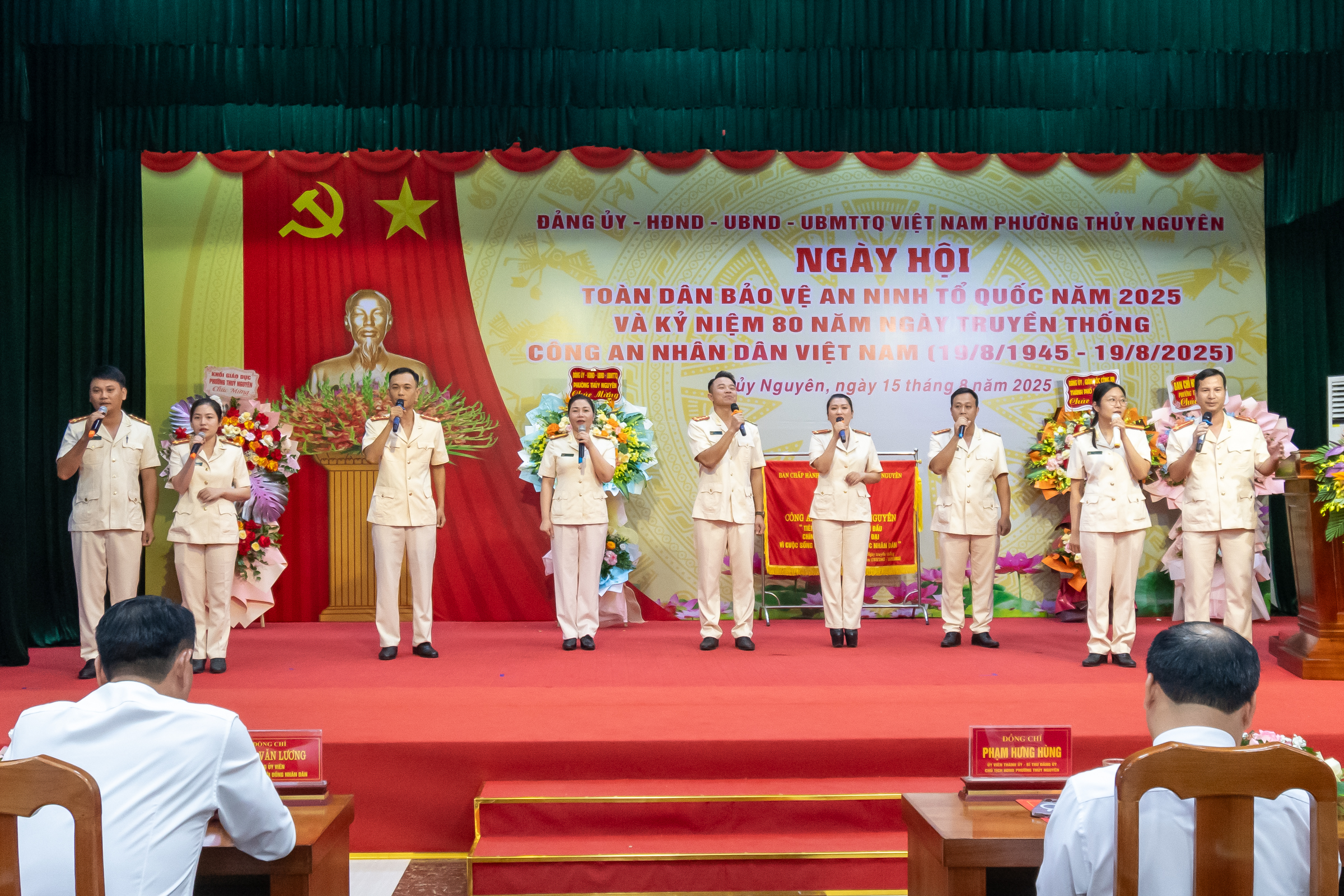 Phường Thuỷ Nguyên chung sức, đồng lòng bảo vệ vững chắc Tổ quốc trong tình hình mới